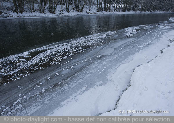 Ourthe en hiver